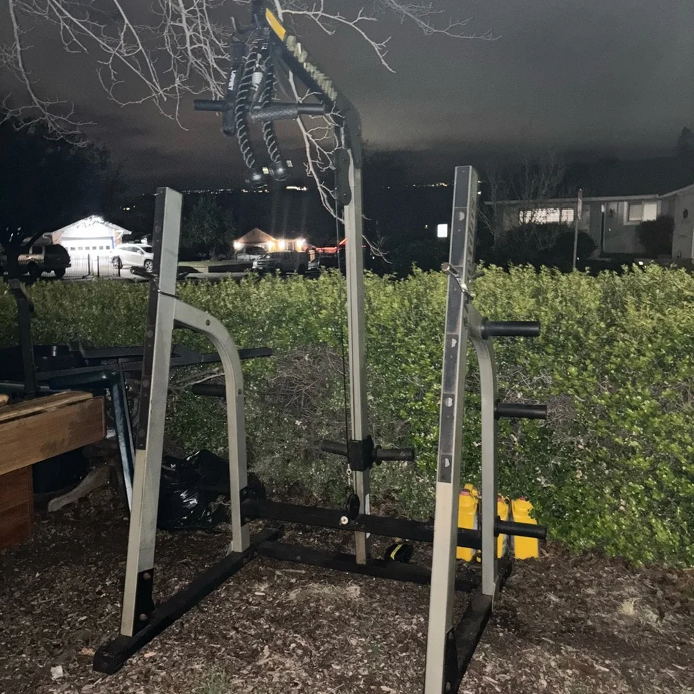 Nautilus Squat rack and Pulley Machine - Picture 2 of 2
